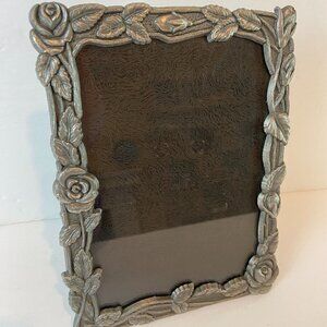 Vintage Weston Gallery Roses Metal  Picture Frame